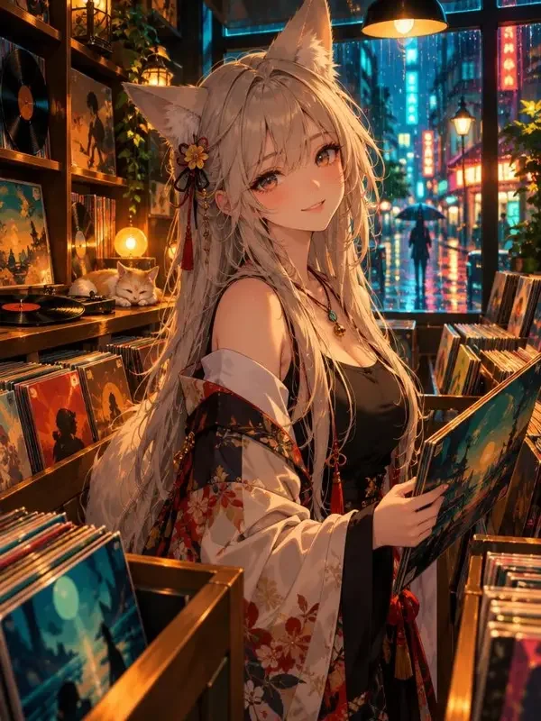 奶茶店里的狐仙店长封面